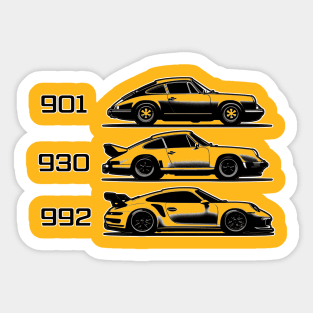 3 9s Sticker